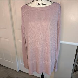 Nwt We The Free North Shore Waffle Knit Top